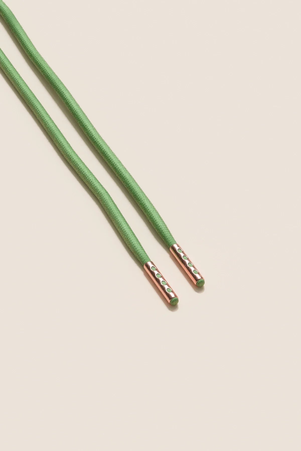 Grasgrün | 4 mm Runde gewachste Schnürsenkel