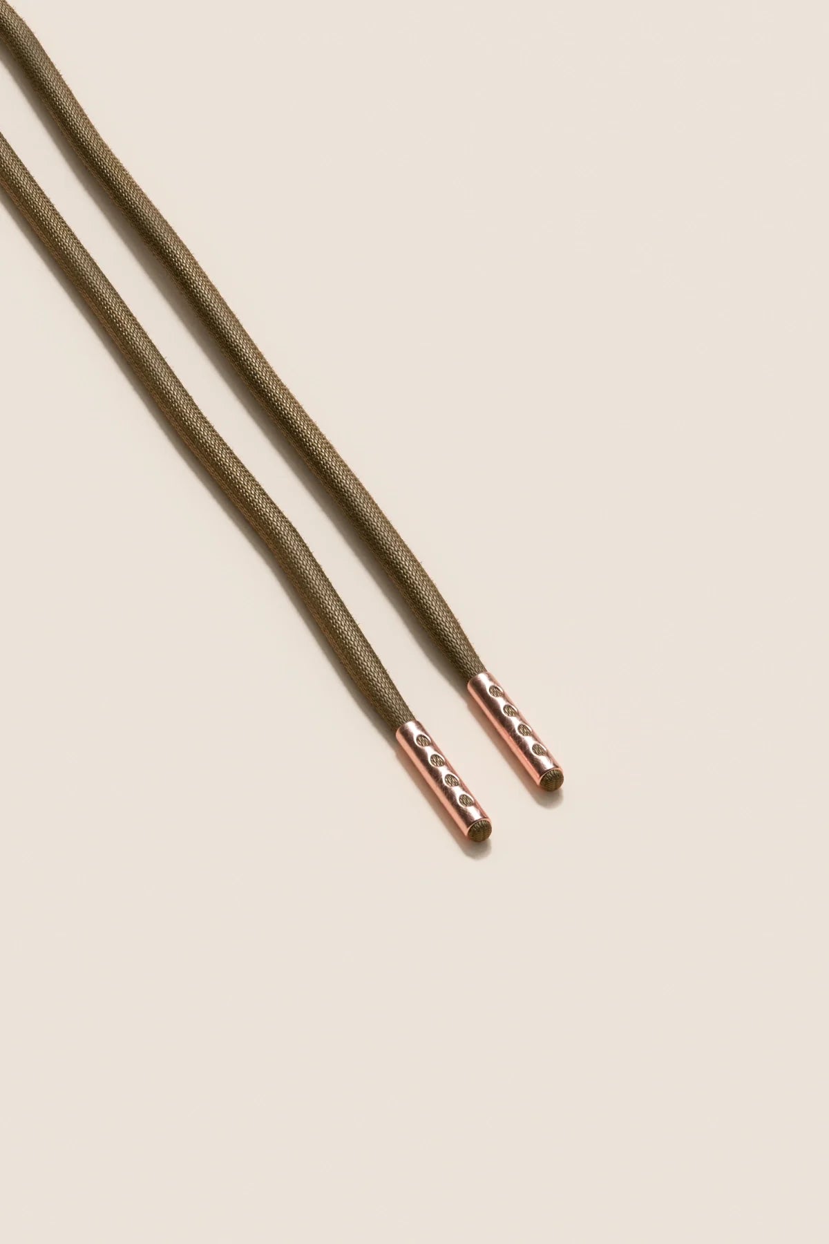 Light Brown | 4 mm Round Waxed Shoelaces