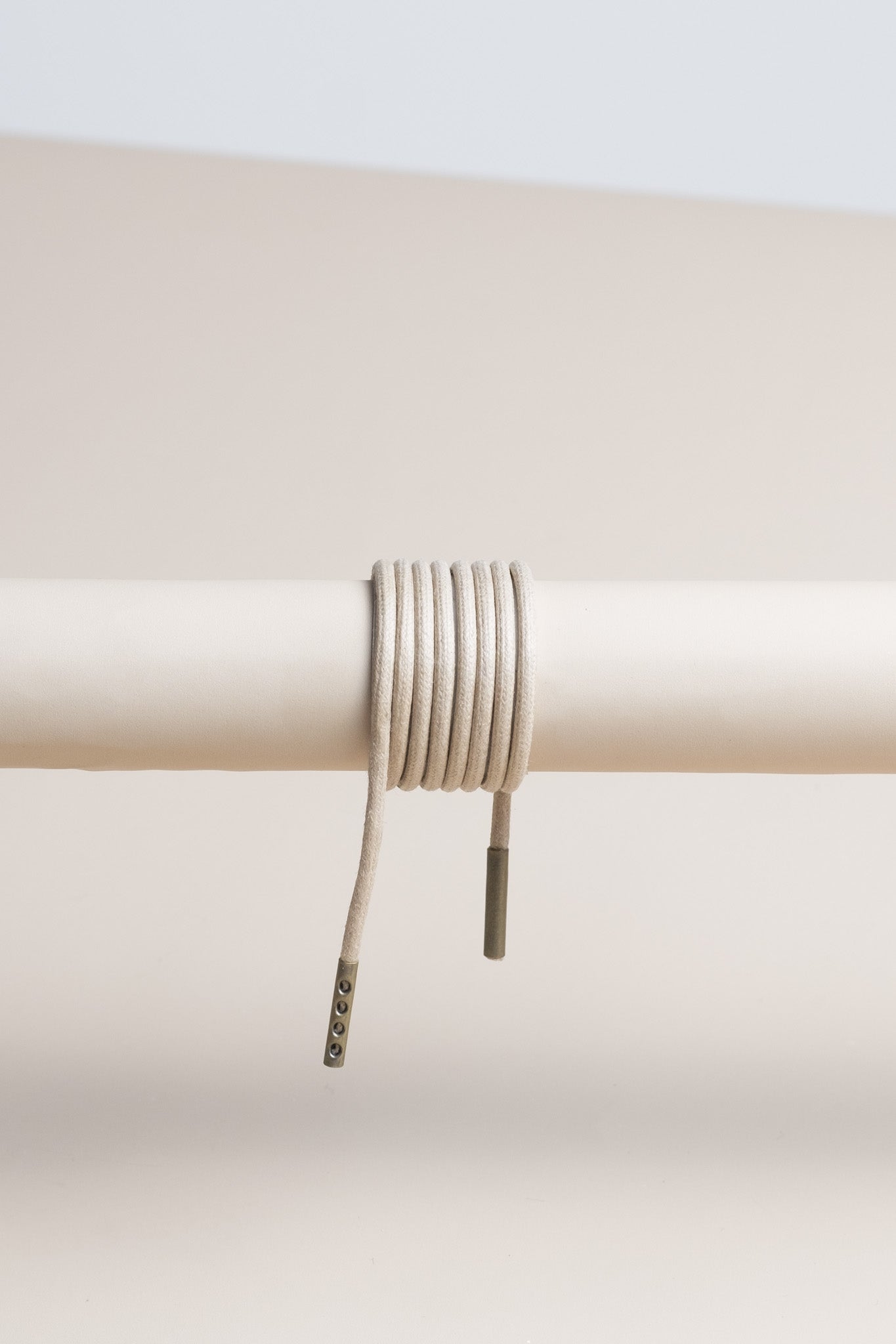 Bone White | Round Waxed Shoelaces
