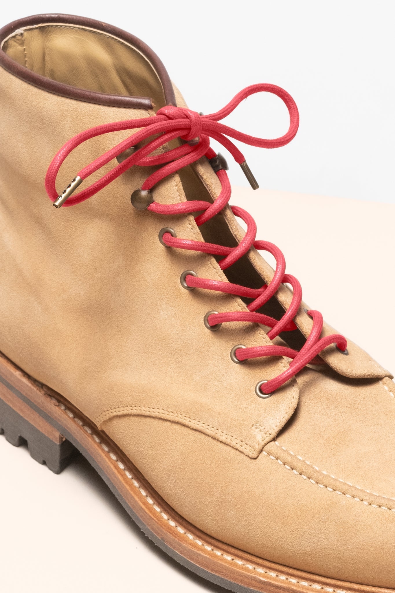 Cherry | 4 mm Round Waxed Shoelaces