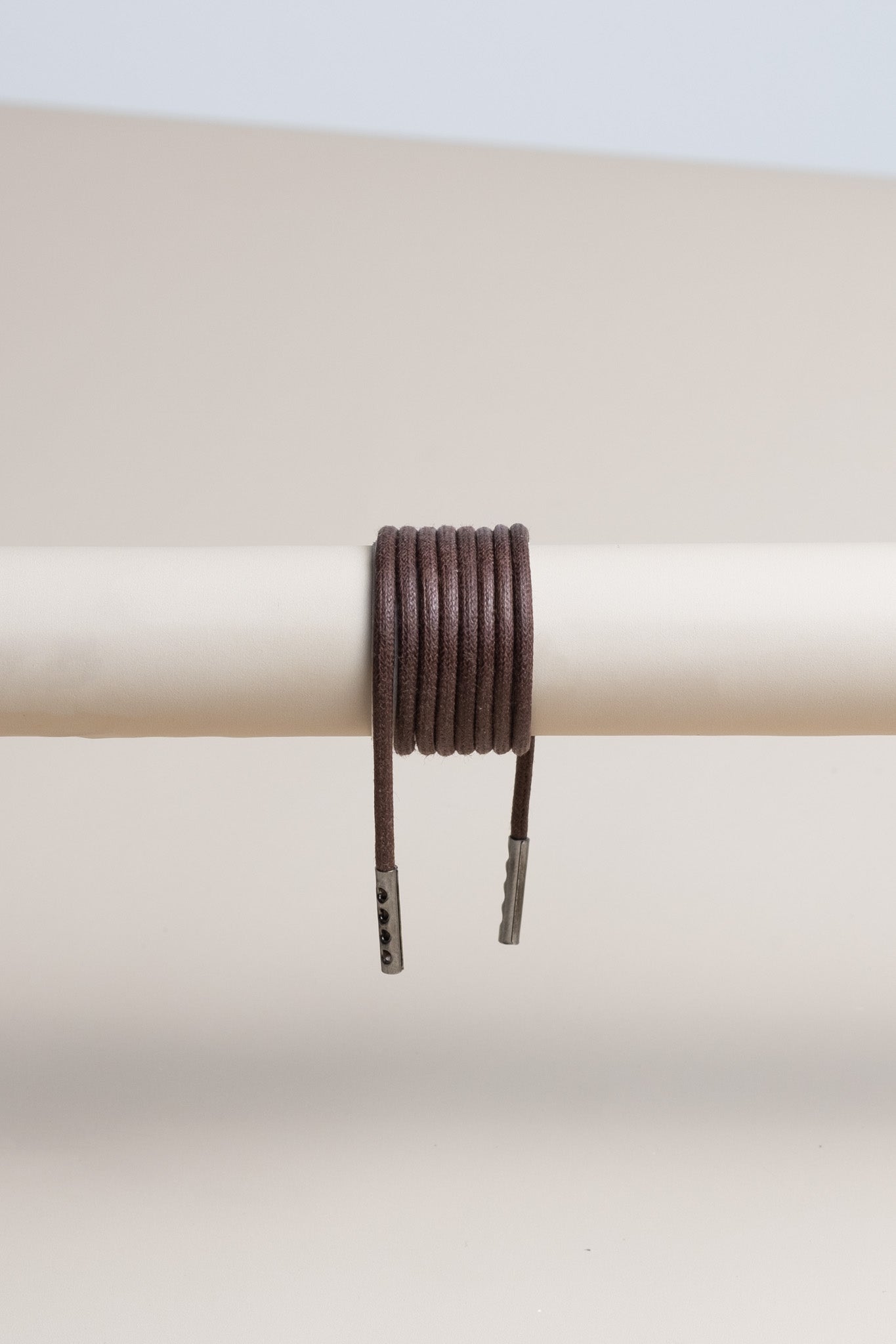 Chocolate Brown | Round Waxed Shoelaces