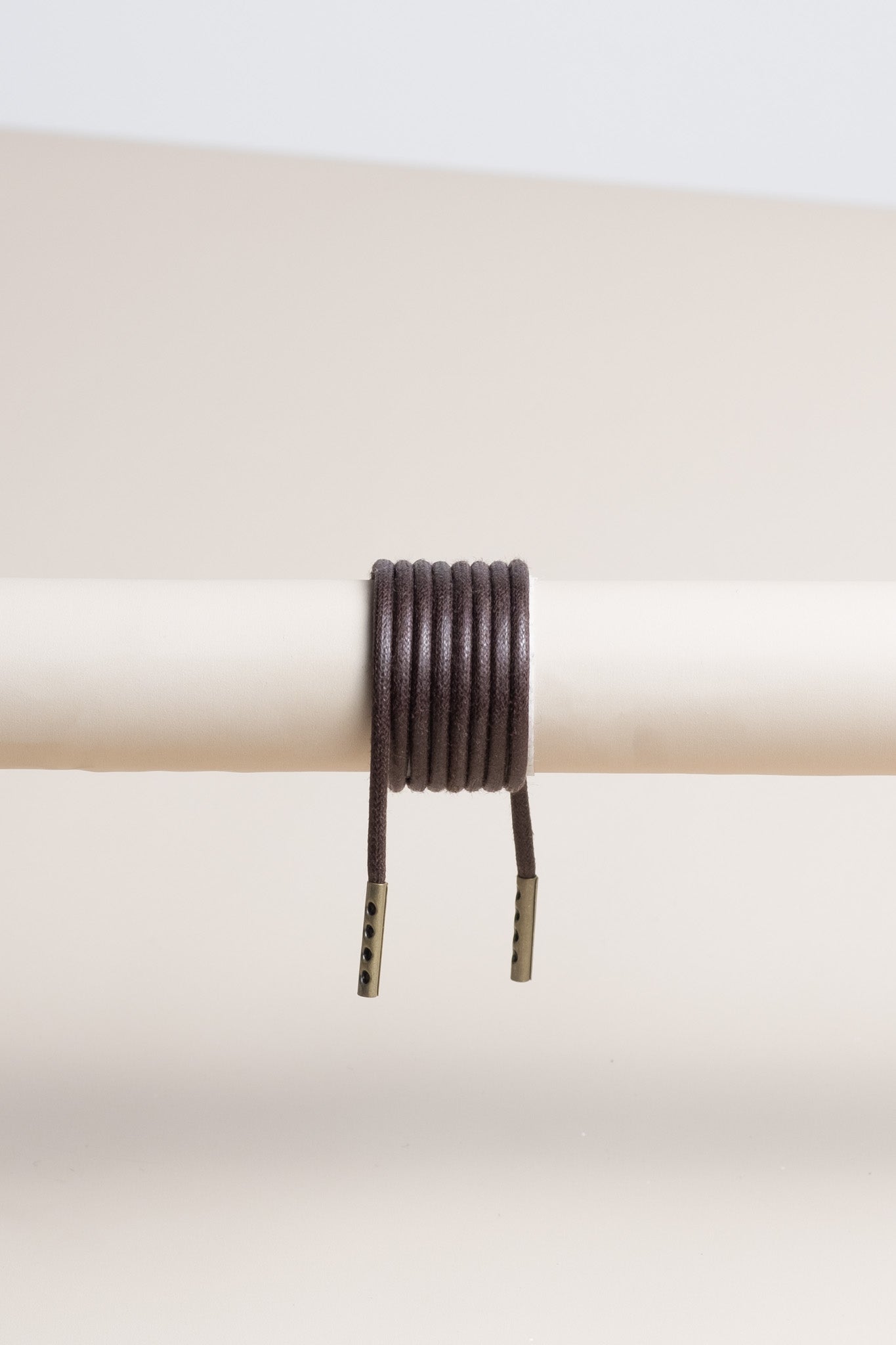 Dunkelbraun | Runde Gewachste Schnürsenkel