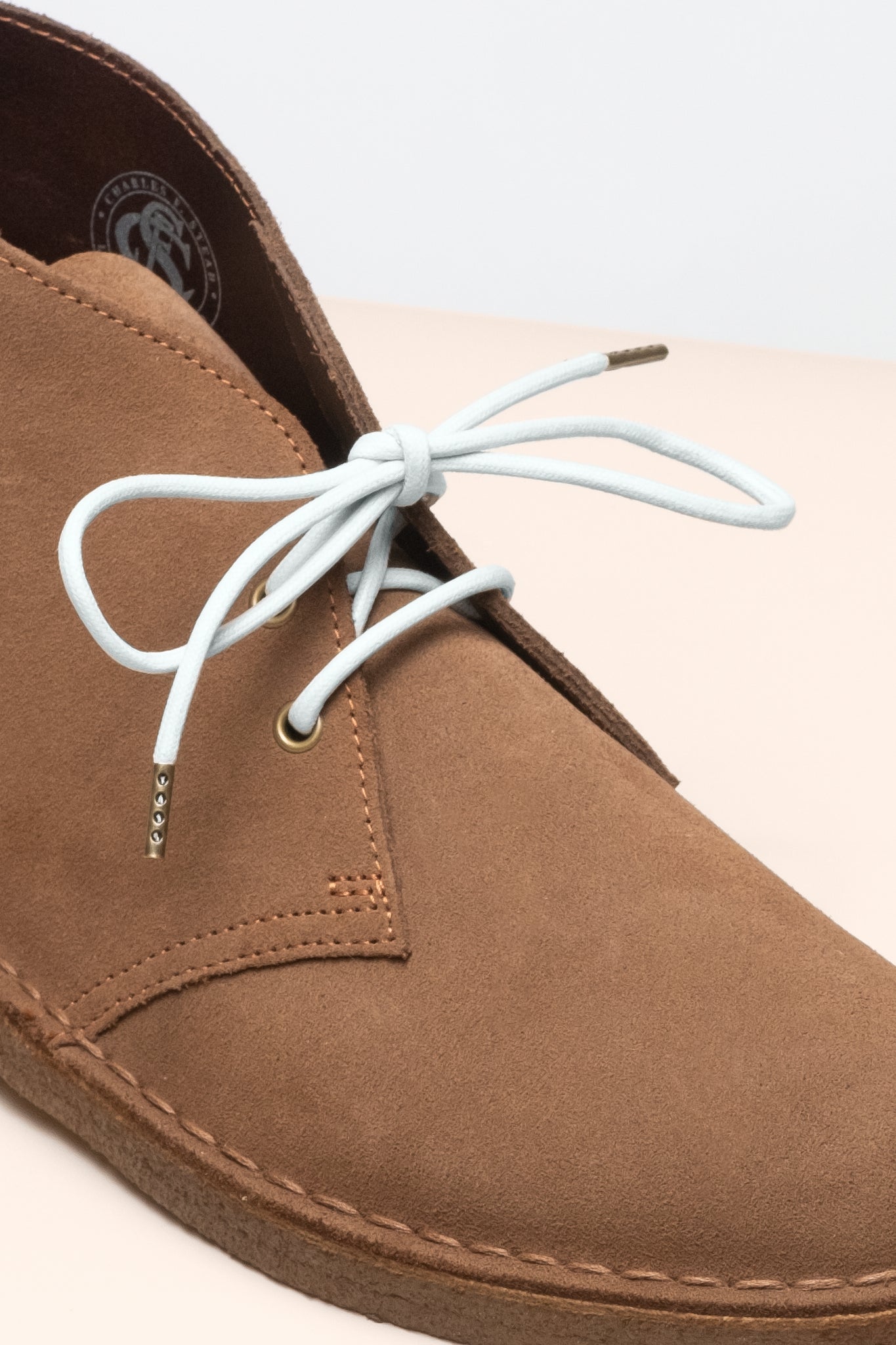 Light Grey | 4 mm Round Waxed Shoelaces