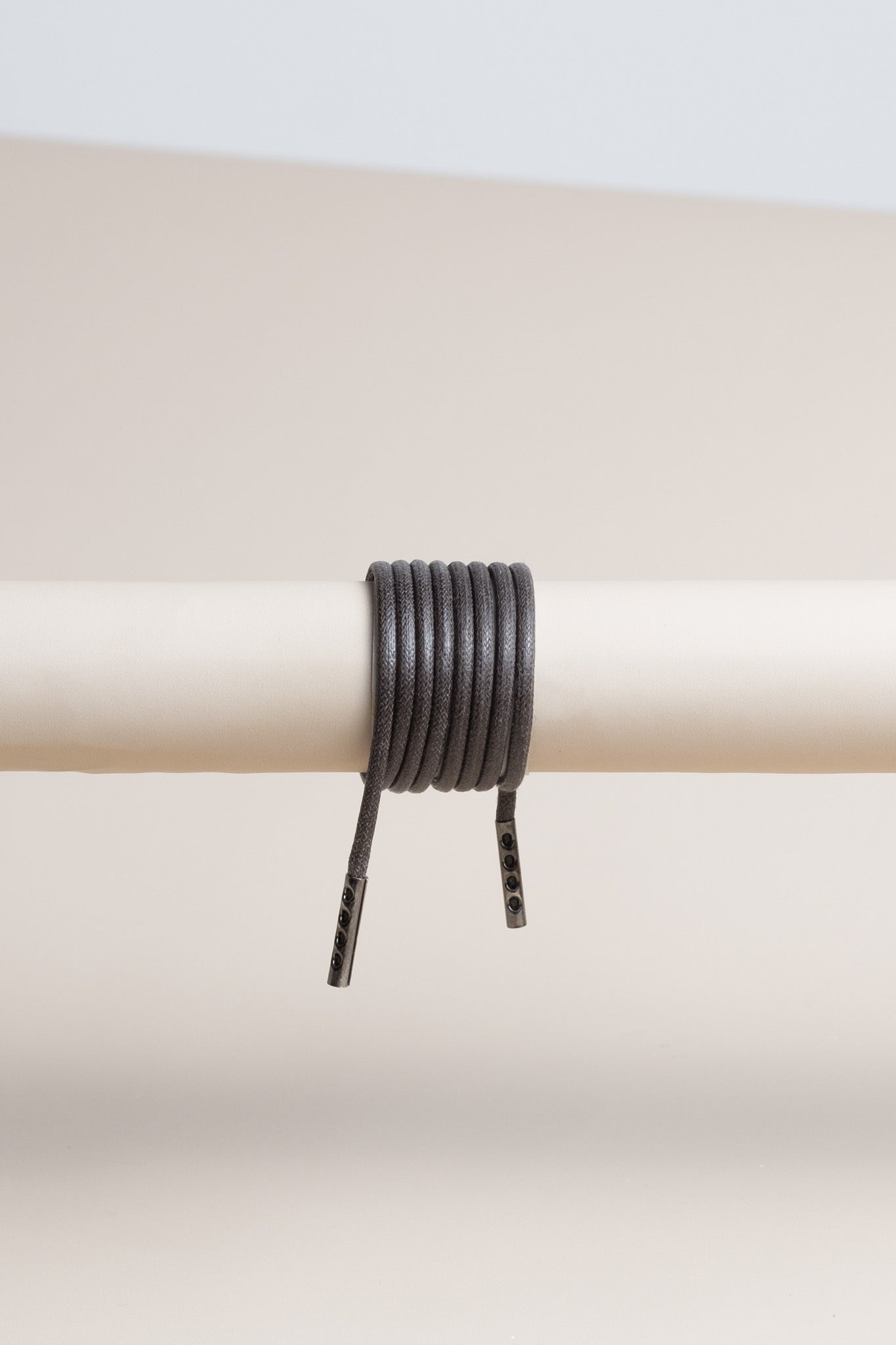 Night Grey | Round Waxed Shoelaces