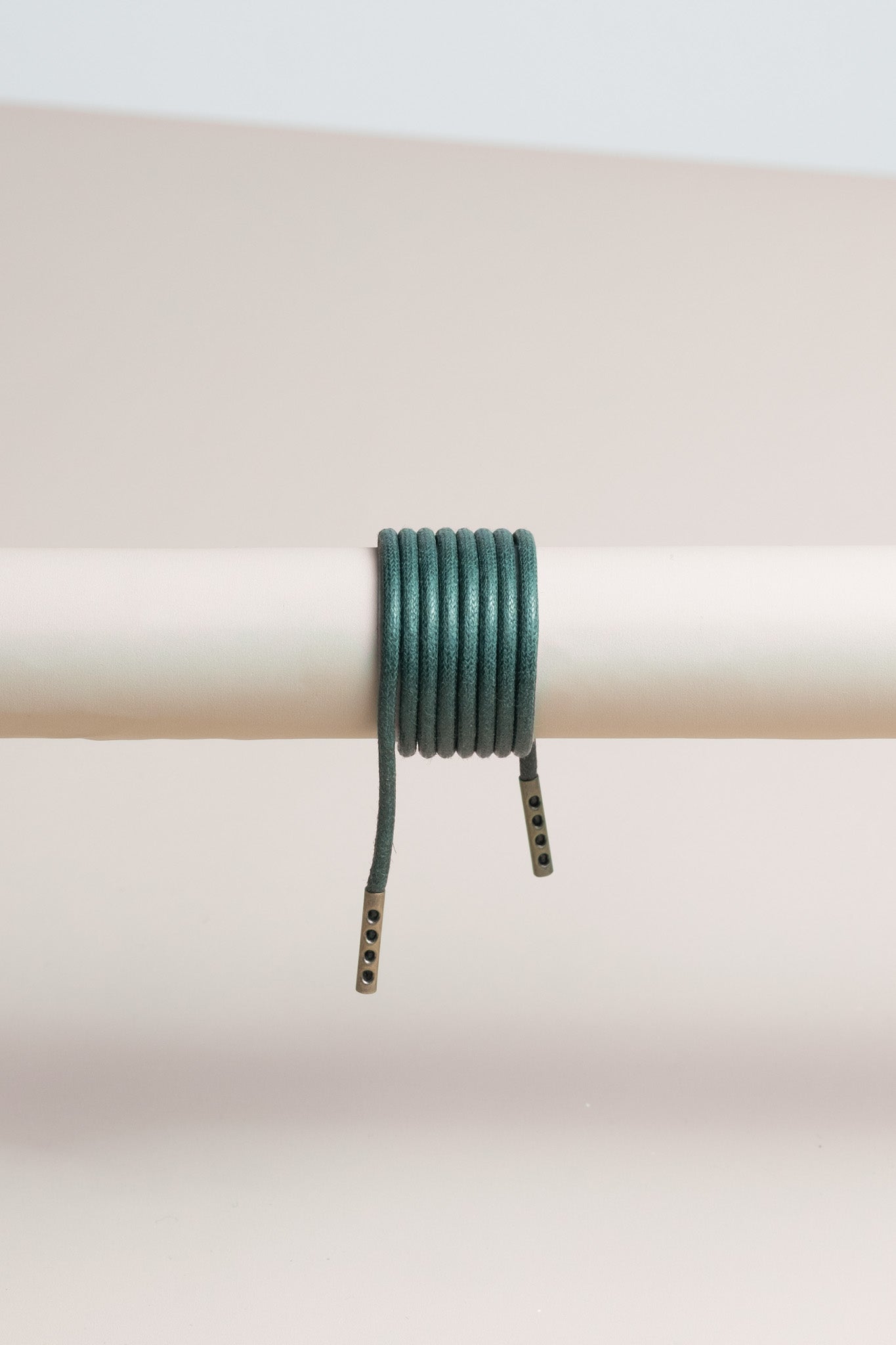 Pine Green | Round Waxed Shoelaces