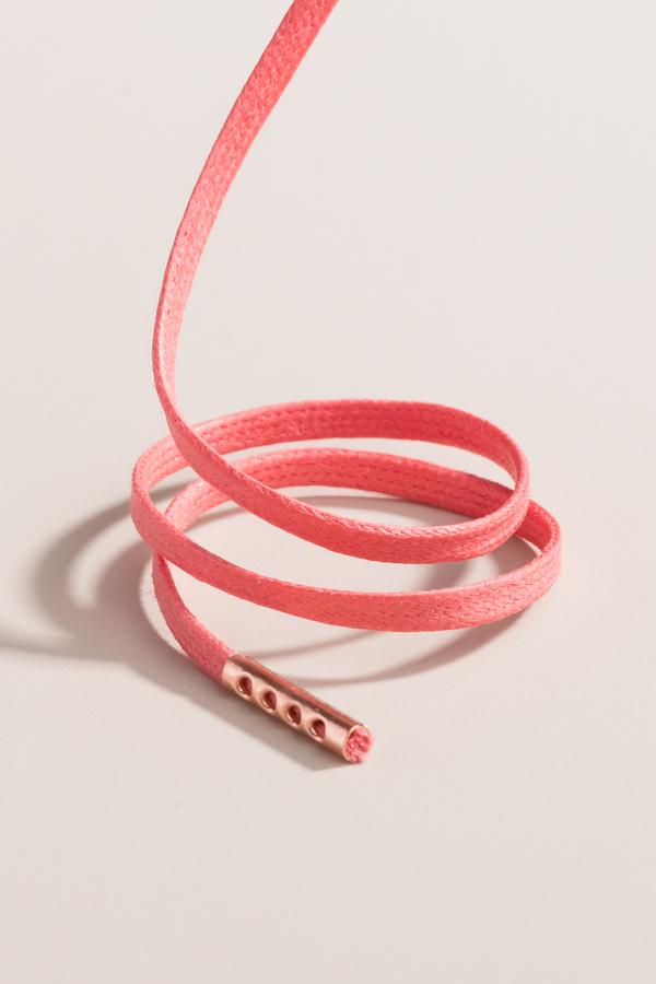 Salmon | Flat Waxed Shoelaces