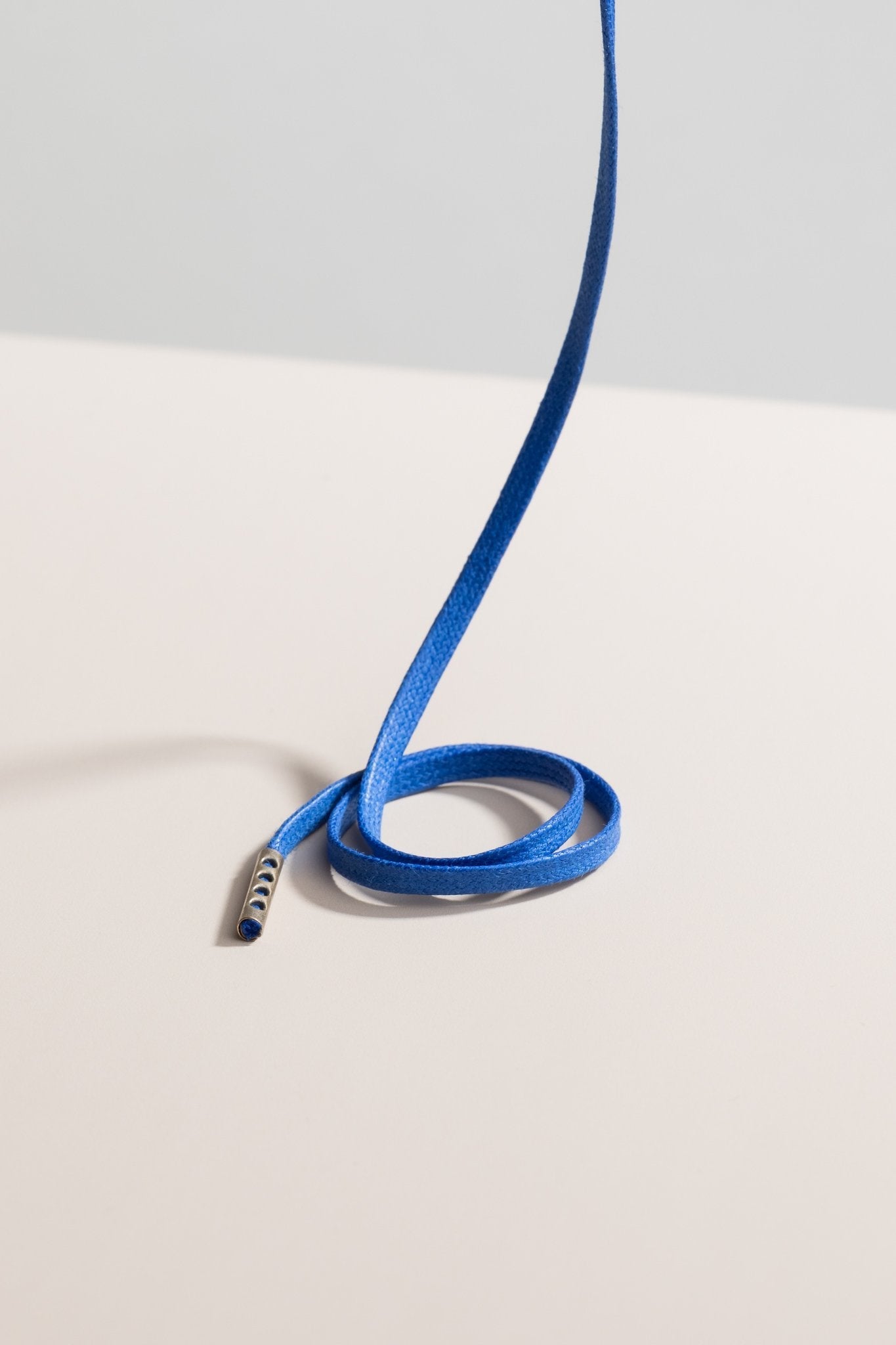Sapphire Blue | Flat Waxed Shoelaces