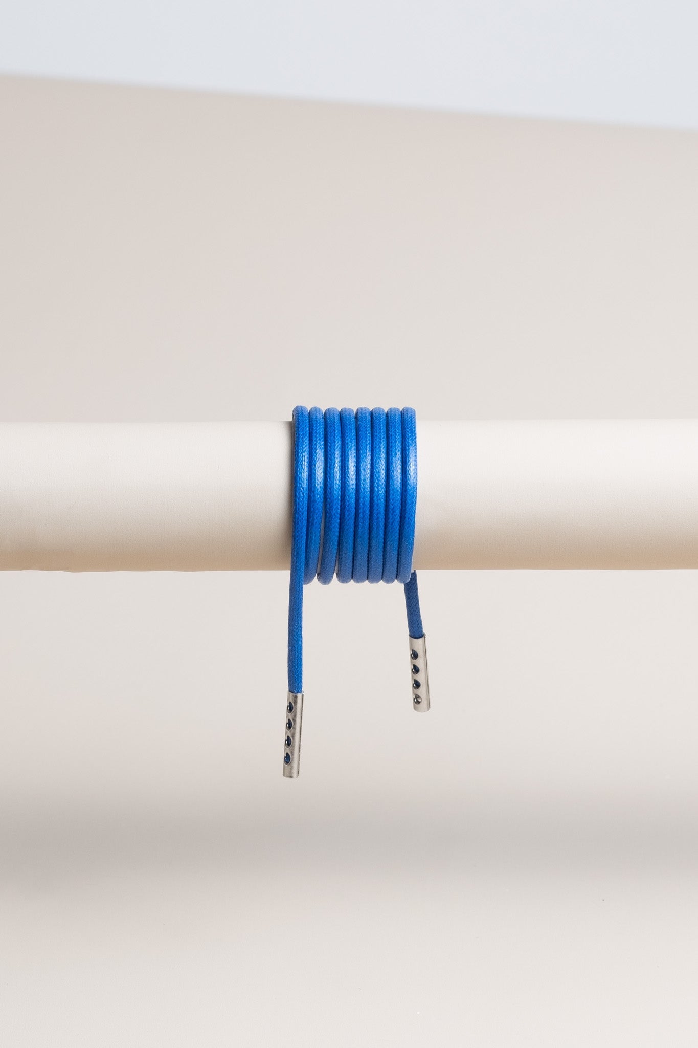 Saphirblau | Runde Gewachste Schnürsenkel