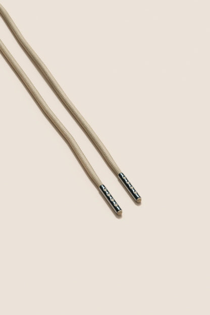 Bone White | Round Waxed Shoelaces