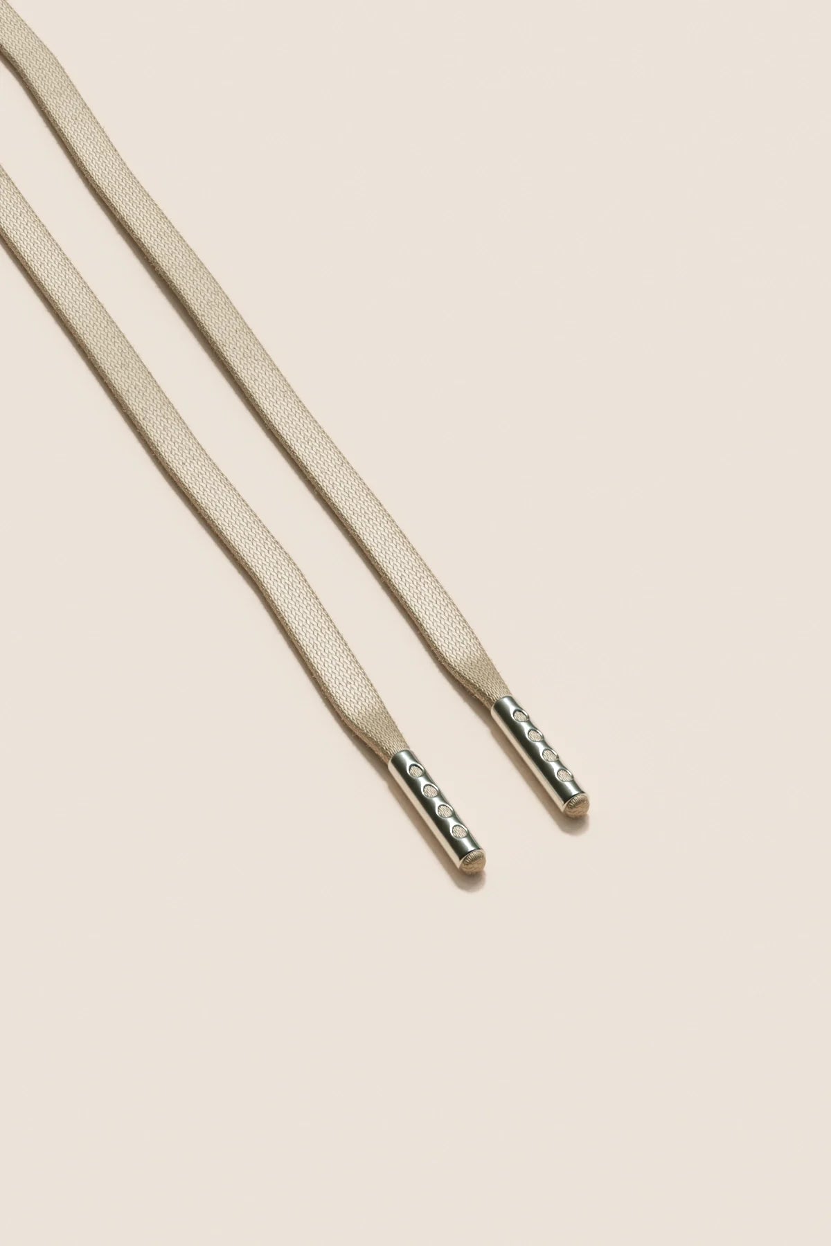 Bone White | Flat Waxed Shoelaces