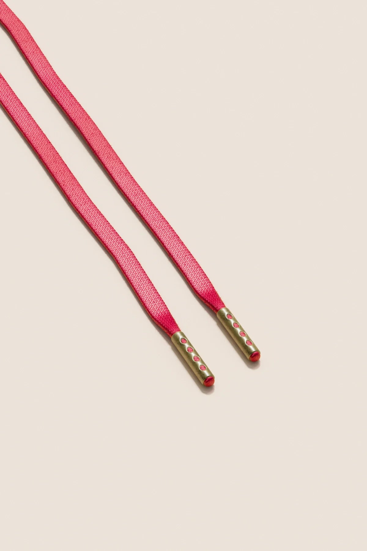 Magenta | Flache Gewachste Schnürsenkel