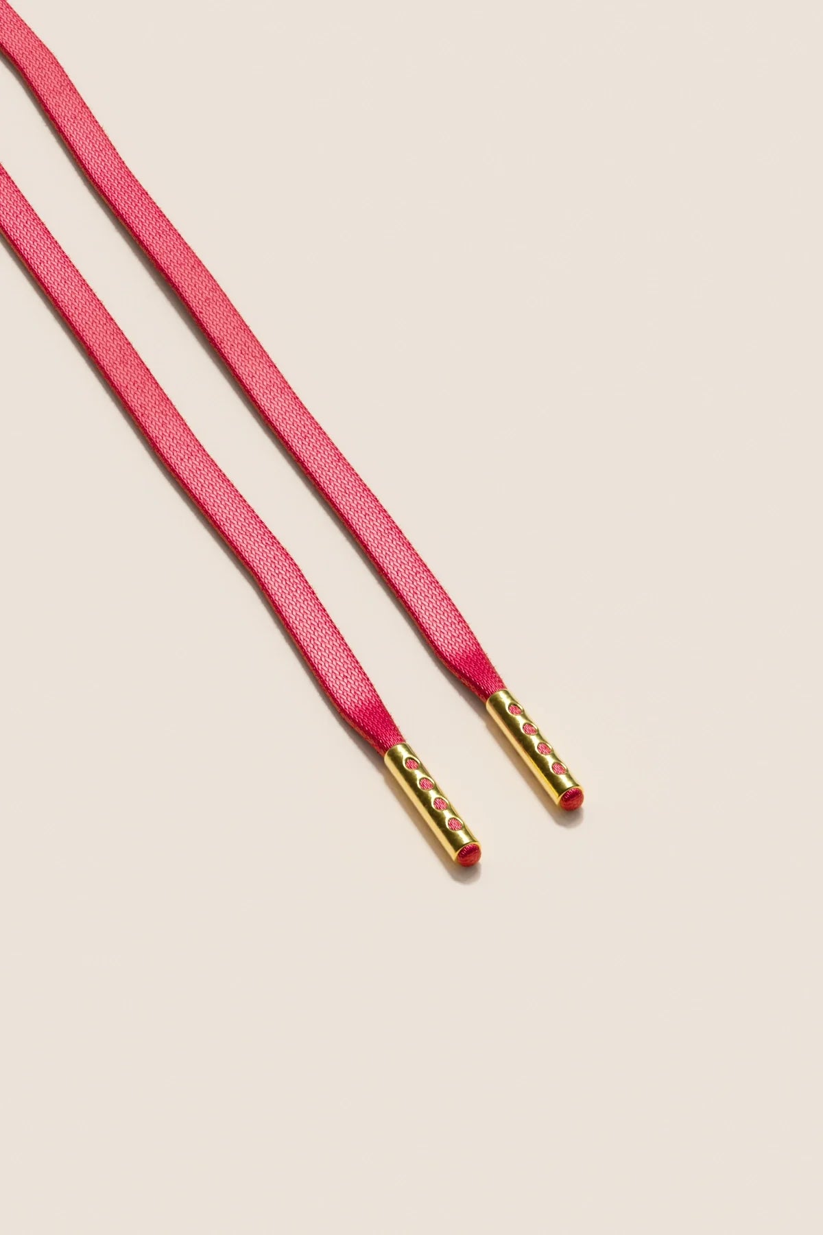 Magenta | Flache Gewachste Schnürsenkel