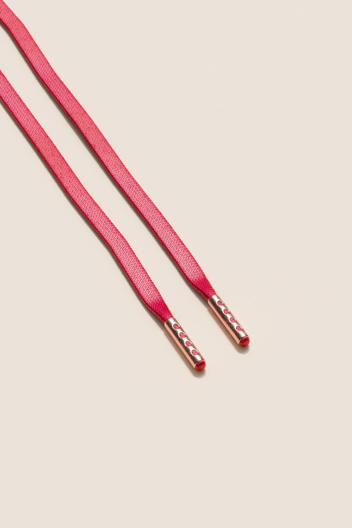 Magenta | Flache Gewachste Schnürsenkel