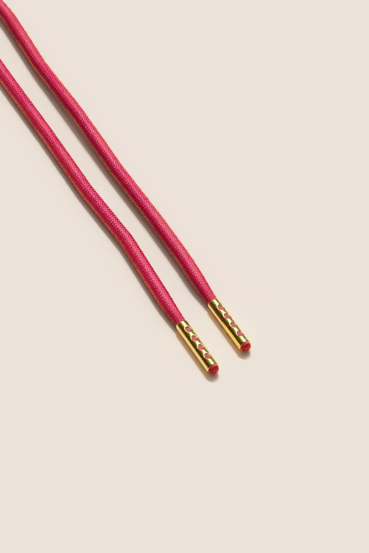 Magenta | 4 mm Runde gewachste Schnürsenkel
