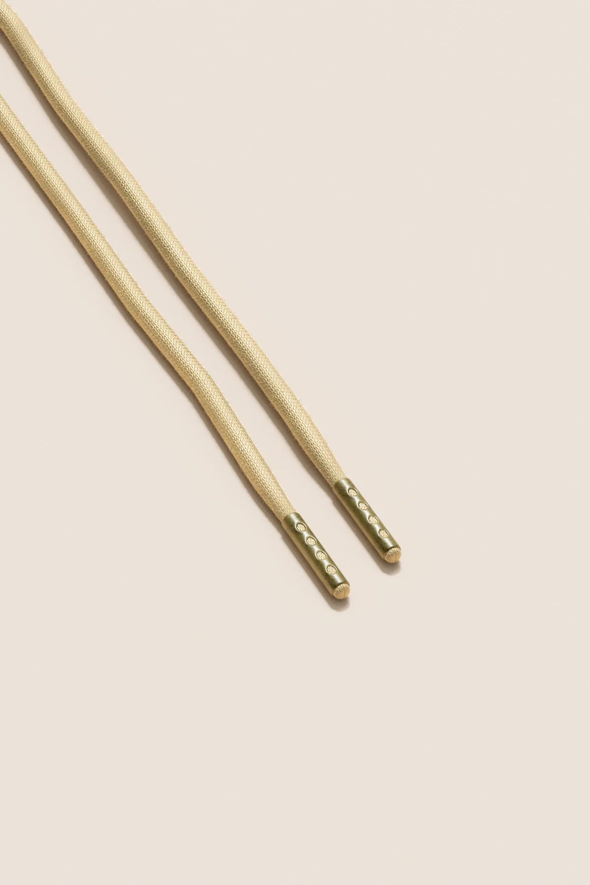 Champagne | 4 mm Round Waxed Shoelaces