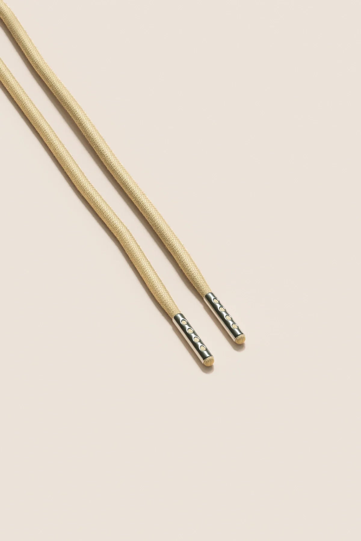 Champagne | 4 mm Round Waxed Shoelaces