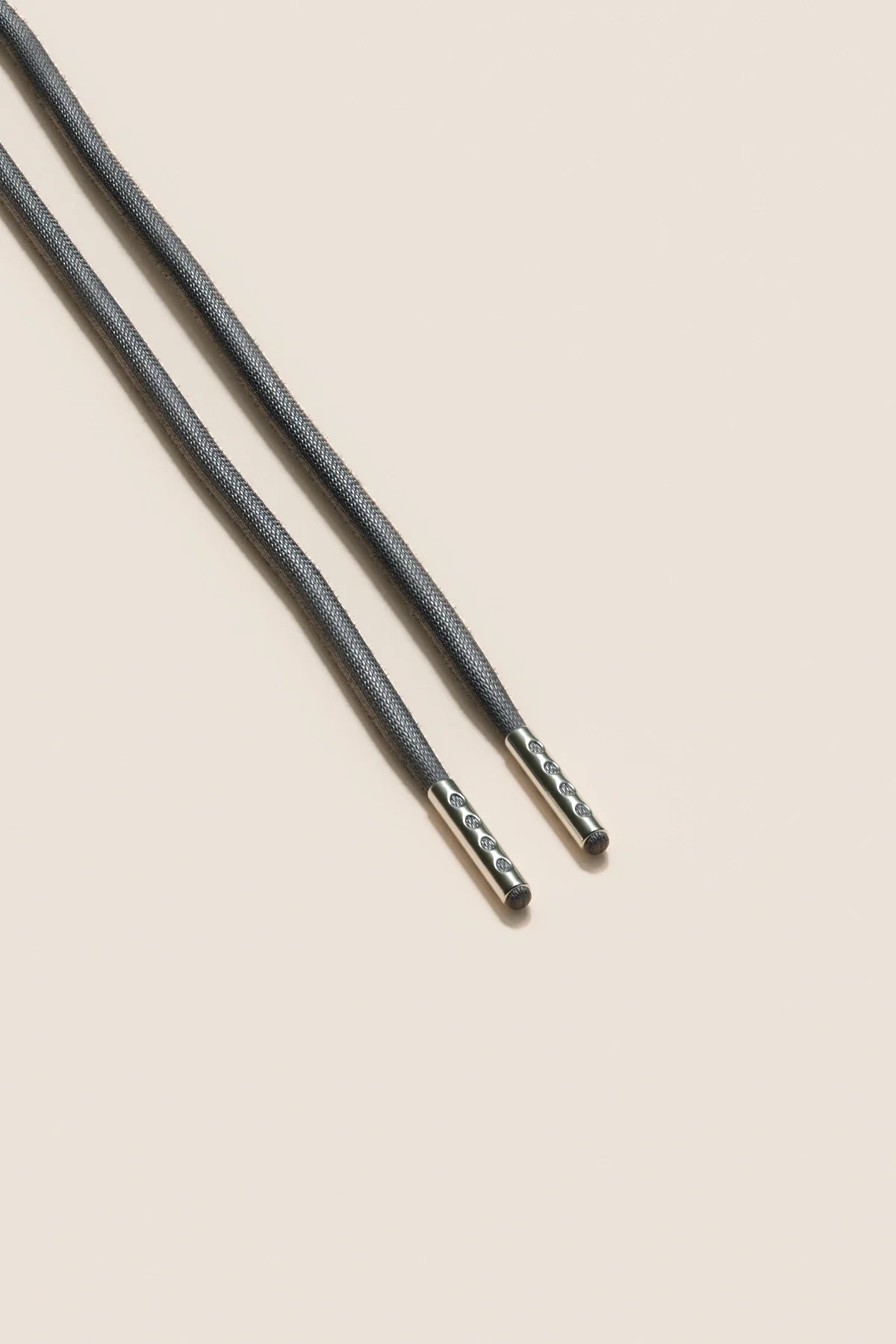 Anthrazit | 4 mm Runde gewachste Schnürsenkel
