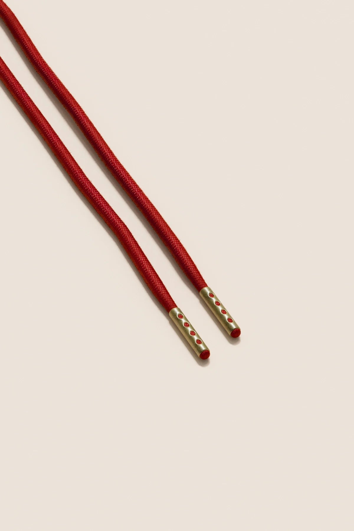 Cherry | 4 mm Round Waxed Shoelaces