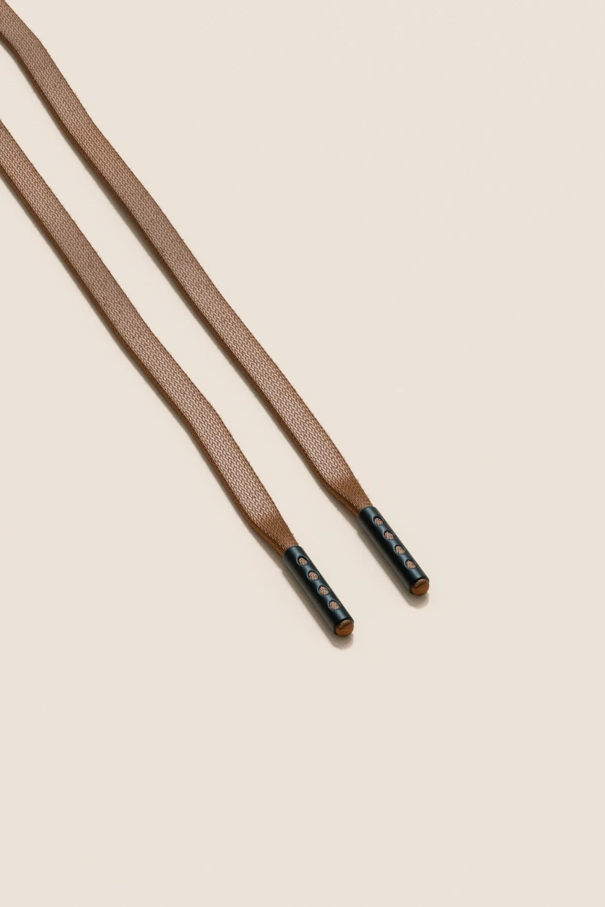 Coffee Brown | Flat Waxed Shoelaces