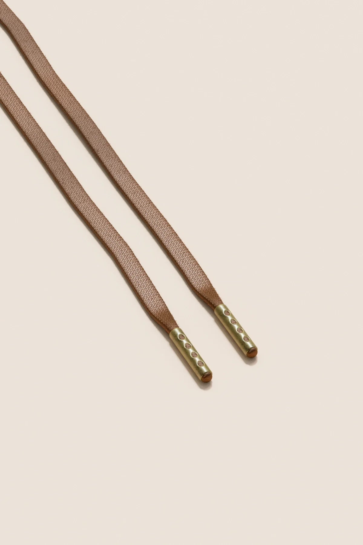 Coffee Brown | Flat Waxed Shoelaces