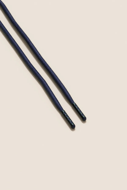 Dunkelblau | 4 mm Runde gewachste Schnürsenkel