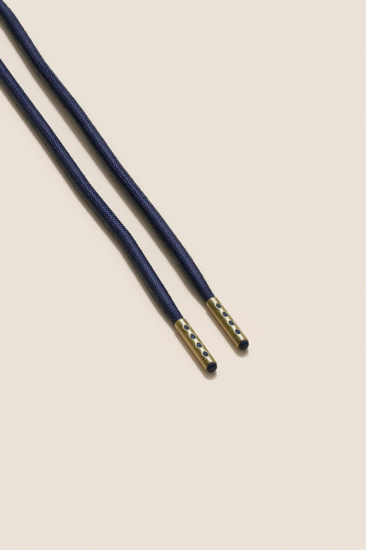 Dunkelblau | 4 mm Runde gewachste Schnürsenkel