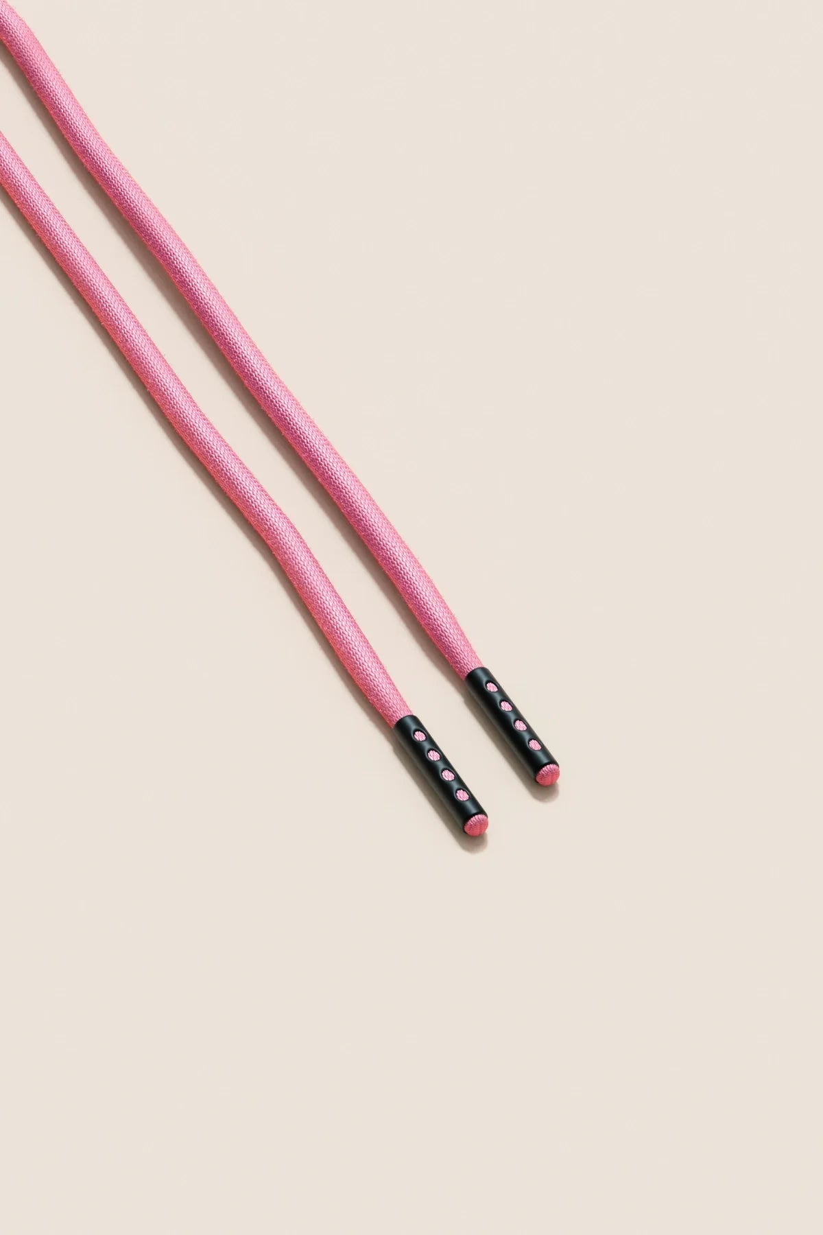 Flamingo Pink | 4 mm Runde gewachste Schnürsenkel