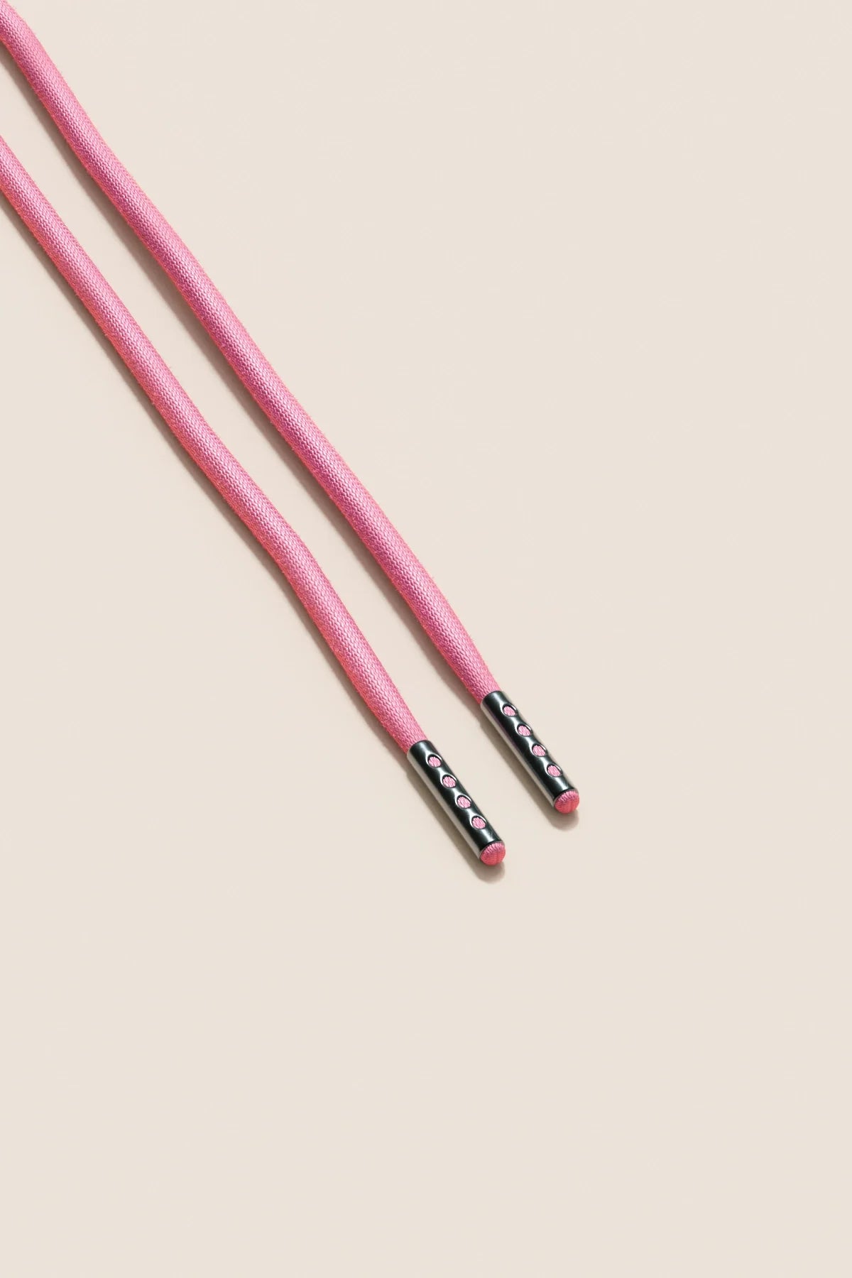 Flamingo Pink | 4 mm Runde gewachste Schnürsenkel
