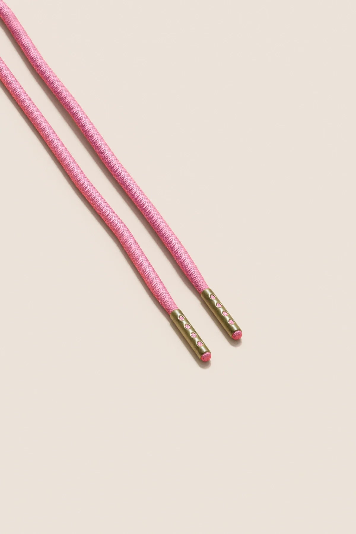 Flamingo Pink | 4 mm Runde gewachste Schnürsenkel