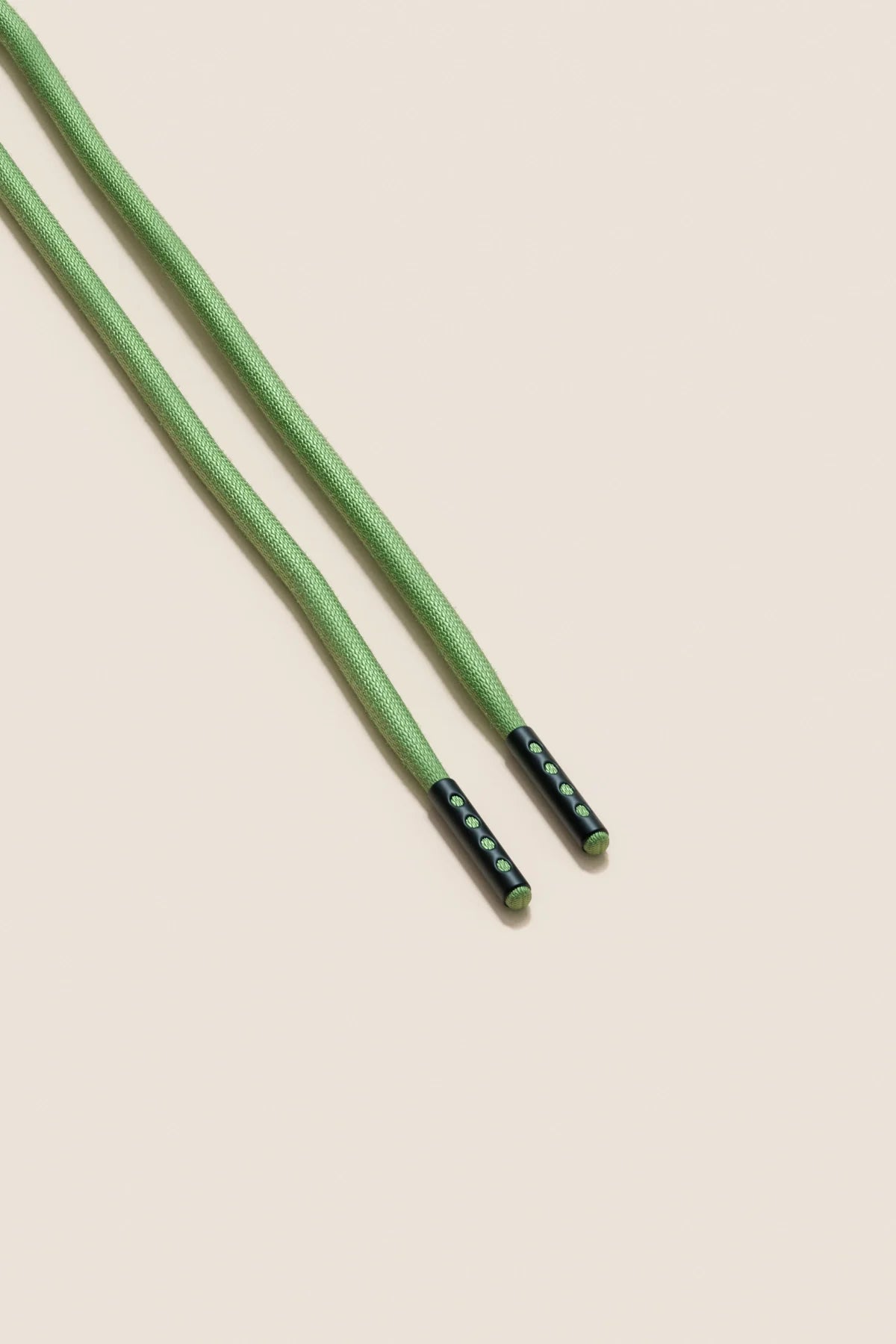 Grasgrün | 4 mm Runde gewachste Schnürsenkel
