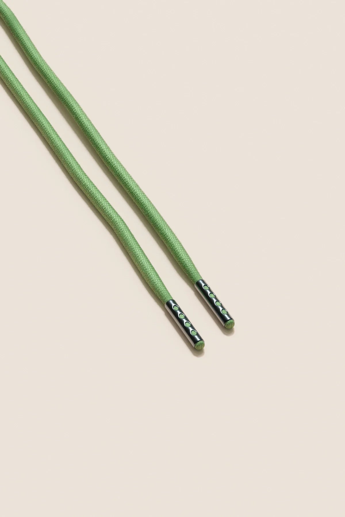 Grasgrün | 4 mm Runde gewachste Schnürsenkel