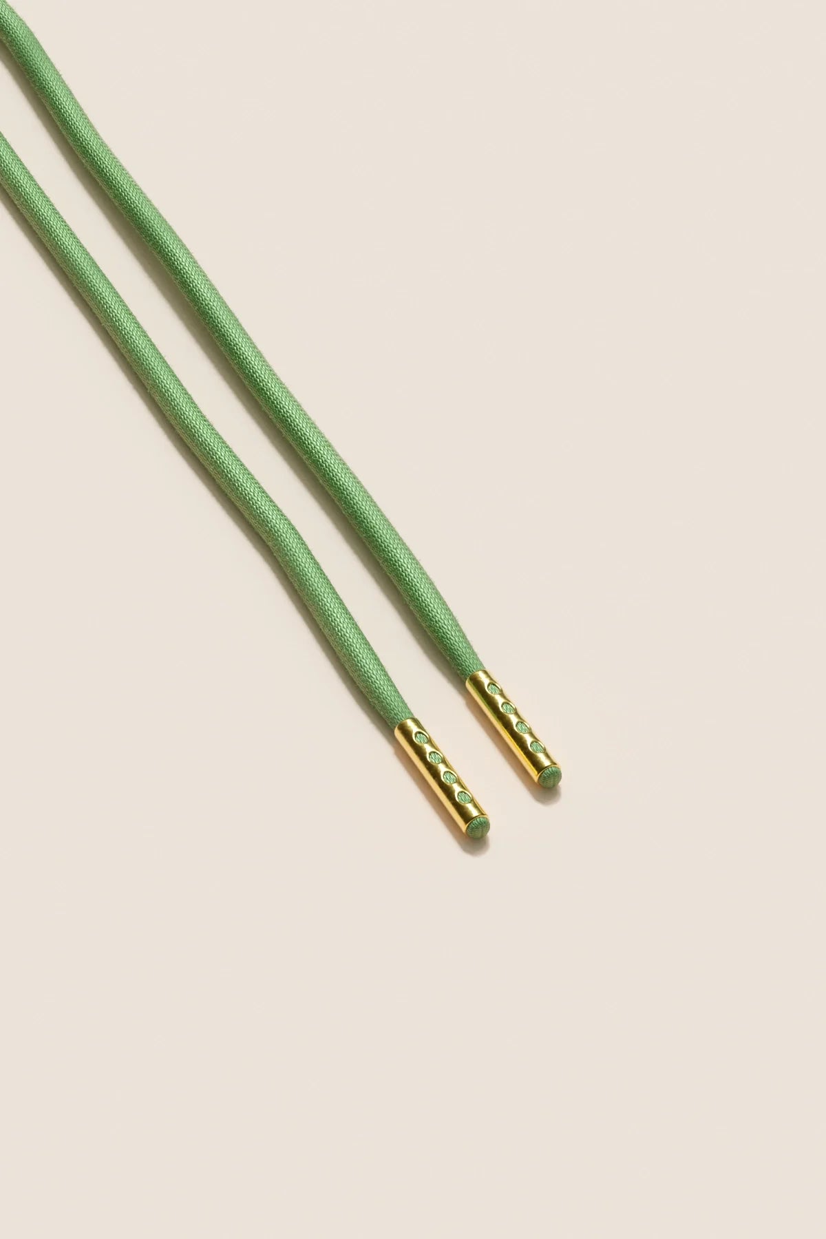 Grasgrün | 4 mm Runde gewachste Schnürsenkel