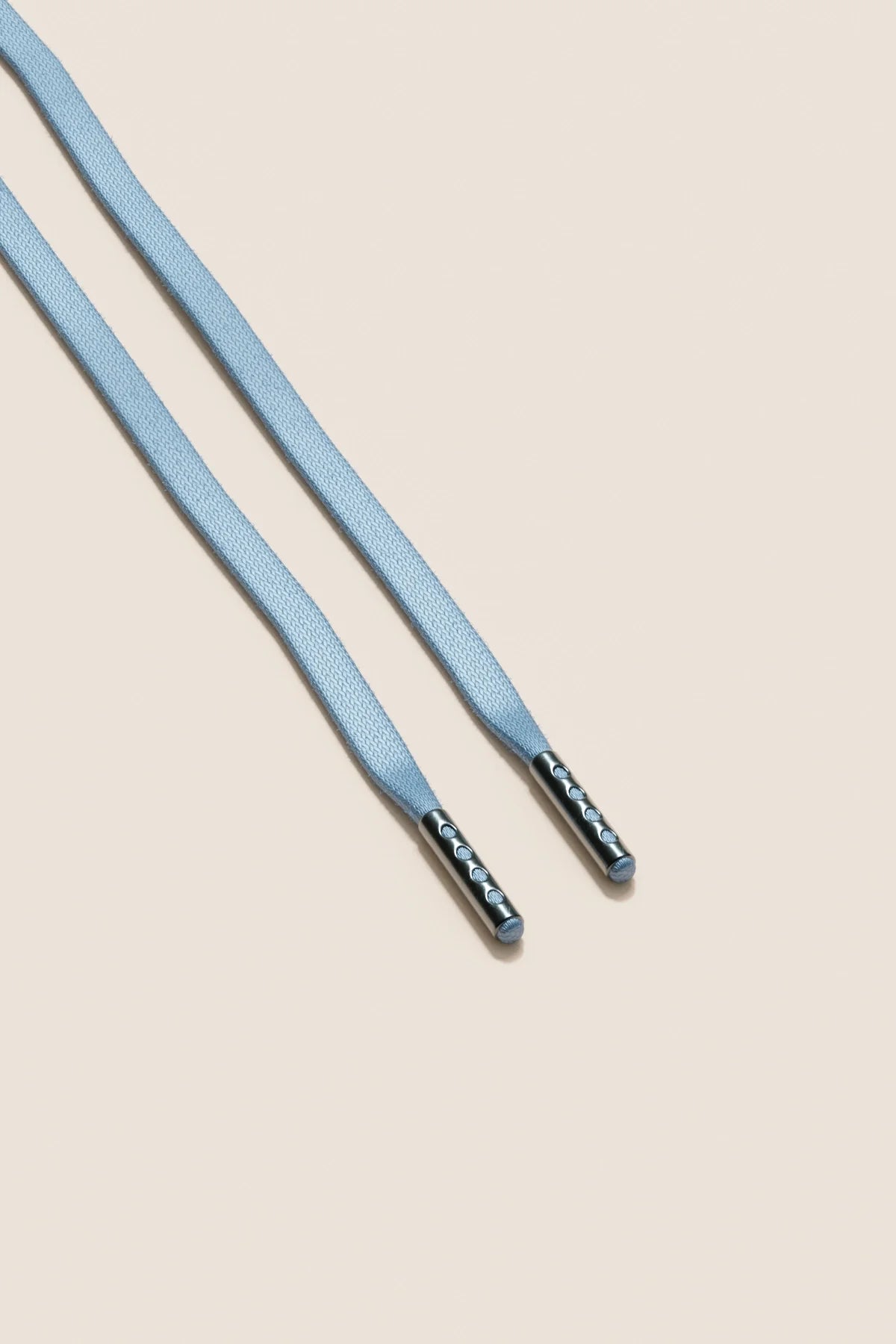 Light Blue | Flat Waxed Shoelaces