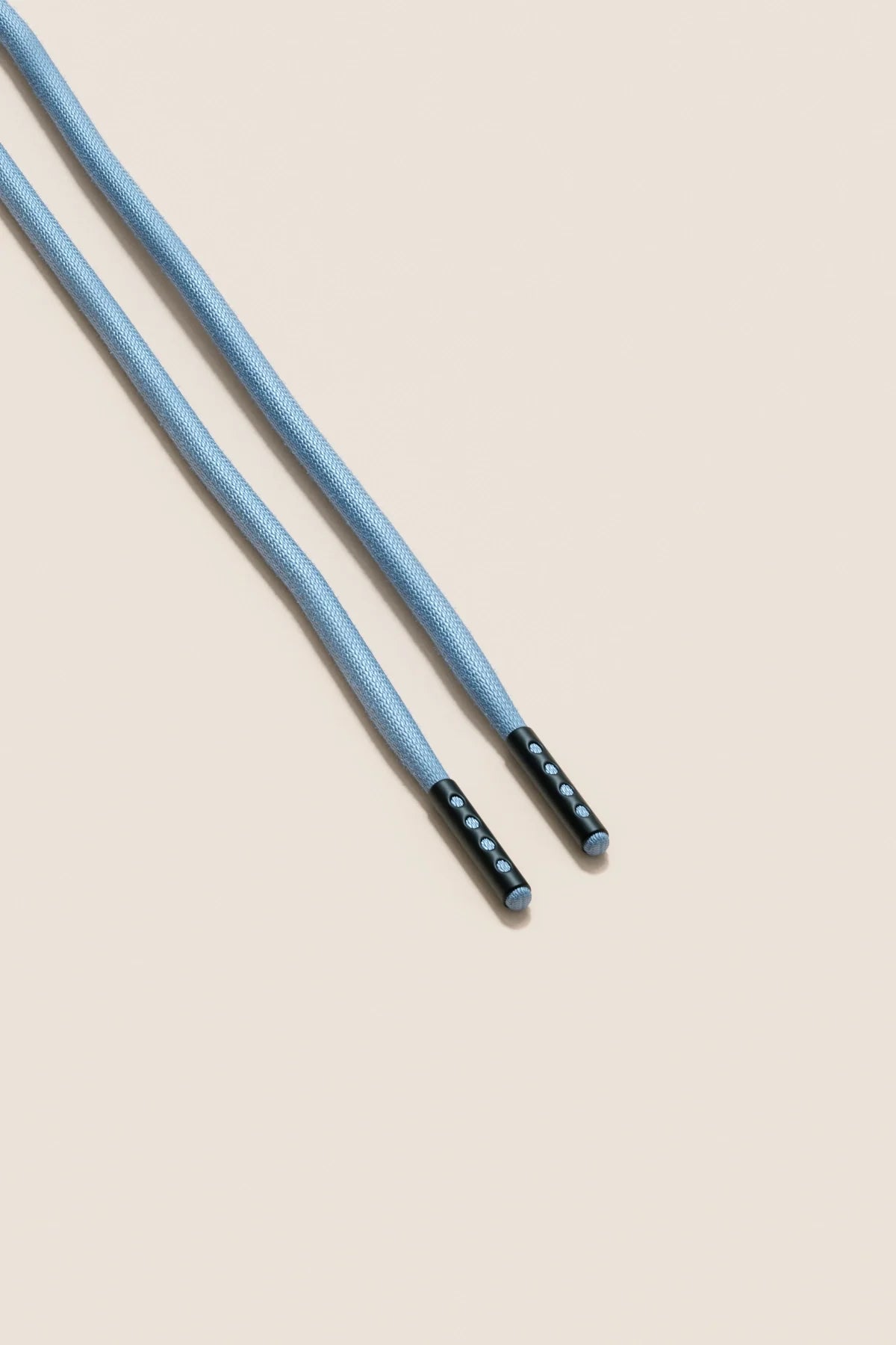 Hellblau | 4 mm Runde gewachste Schnürsenkel