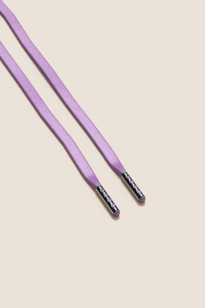 Lilac | Flat Waxed Shoelaces
