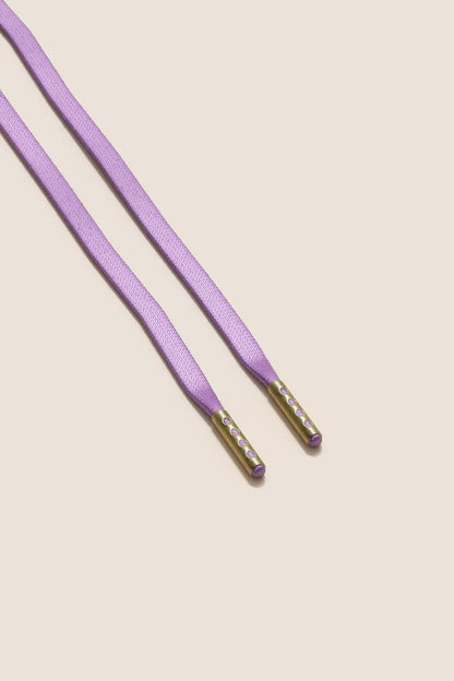 Lilac | Flat Waxed Shoelaces