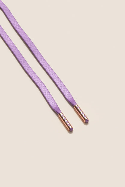 Lilac | Flat Waxed Shoelaces