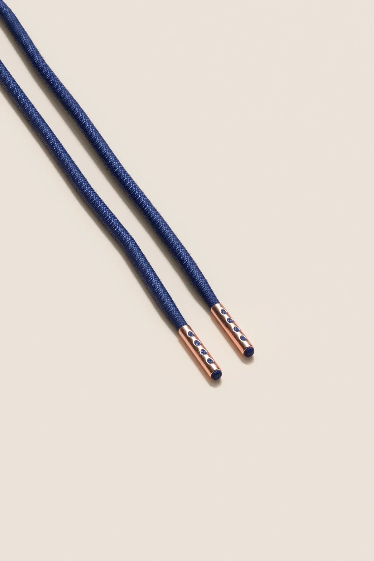 Navy | 4 mm Round Waxed Shoelaces