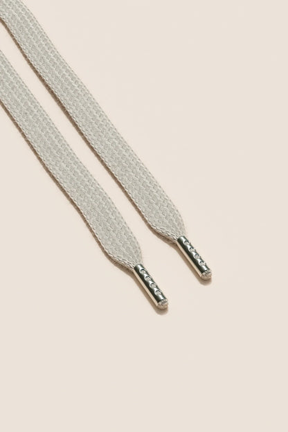 Nickel Grau | Sneaker Schnürsenkel