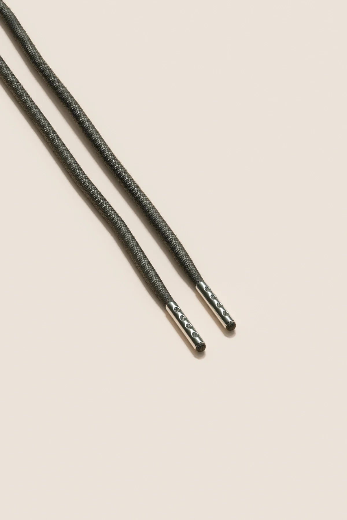 Dunkelgrau | 4 mm Runde gewachste Schnürsenkel