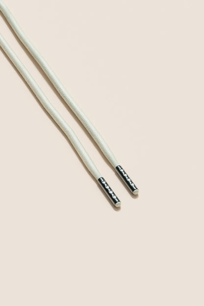 Reinweiß | 4 mm Round Waxed Shoelaces