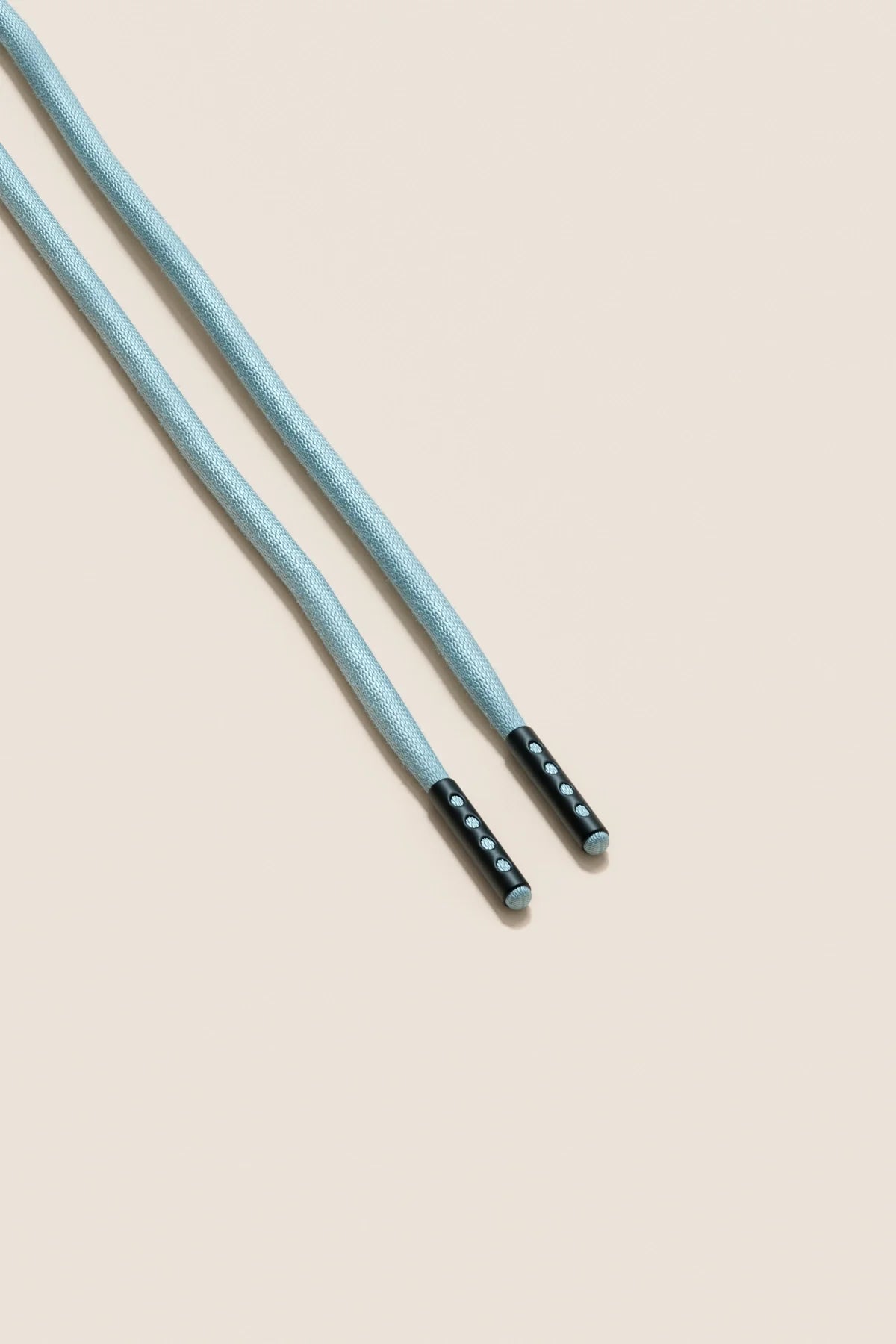 Pastel Blue | 4mm Round Waxed Shoelaces