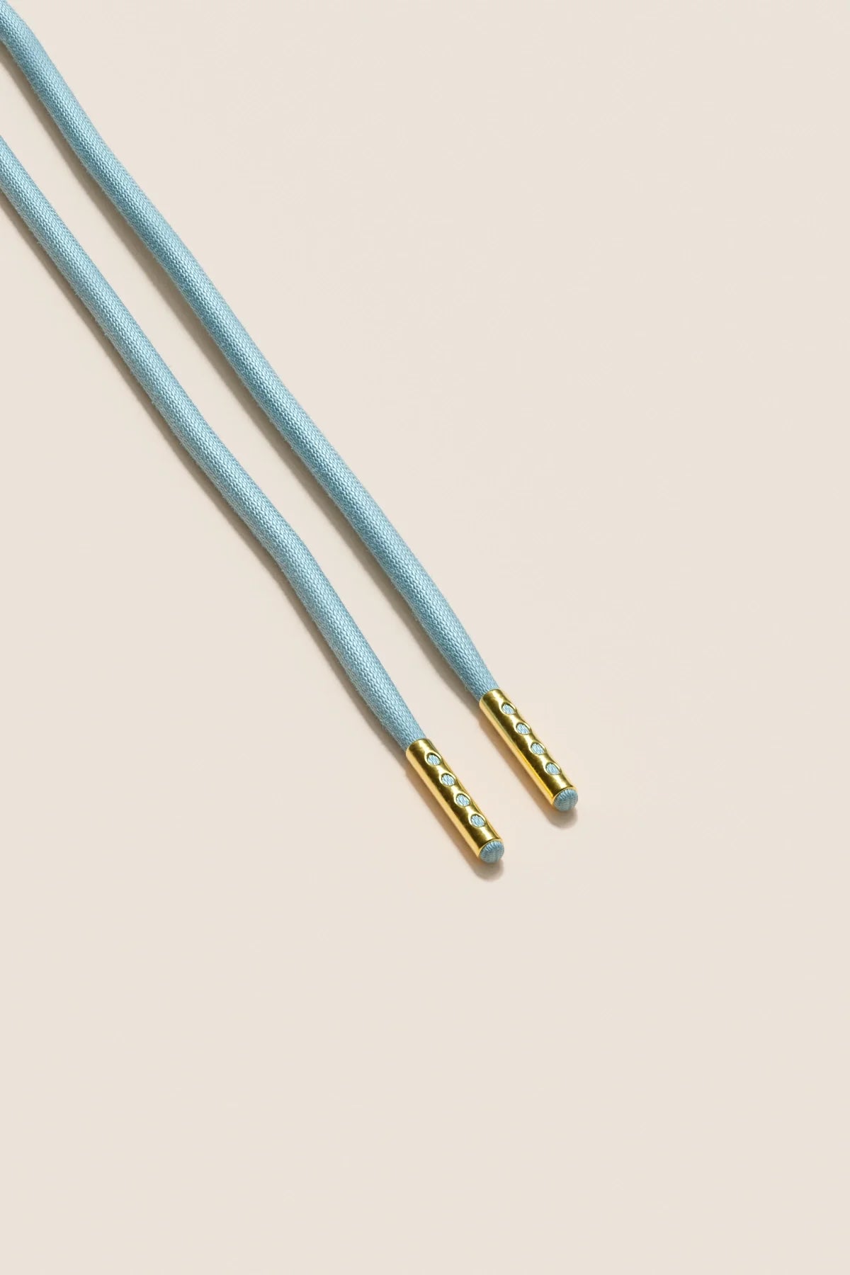 Pastel Blue | 4mm Round Waxed Shoelaces