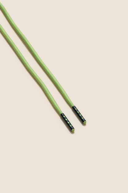 Pastell Grün | Runde Gewachste Schnürsenkel