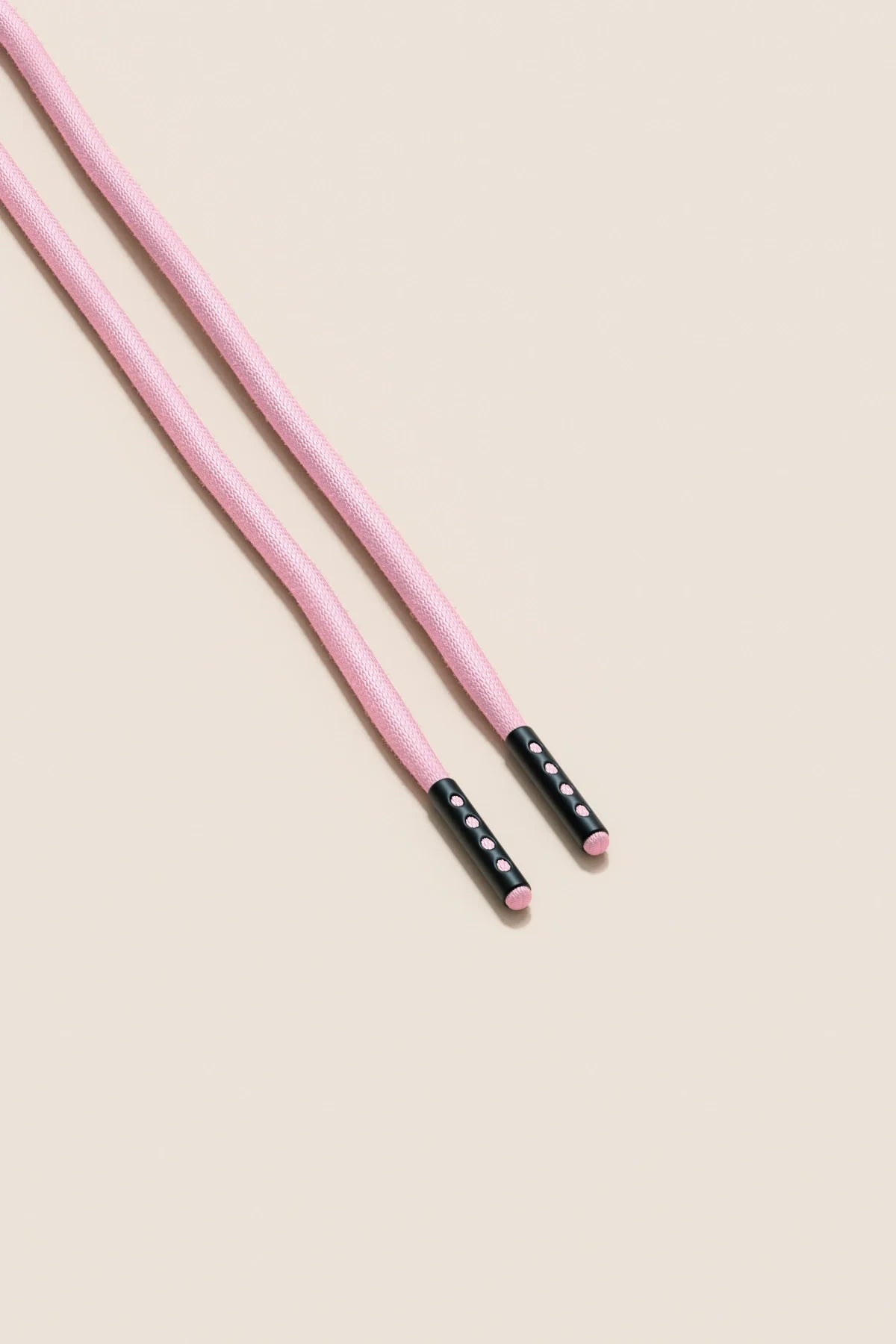 Pastel Pink | 4 mm Round Waxed Shoelaces