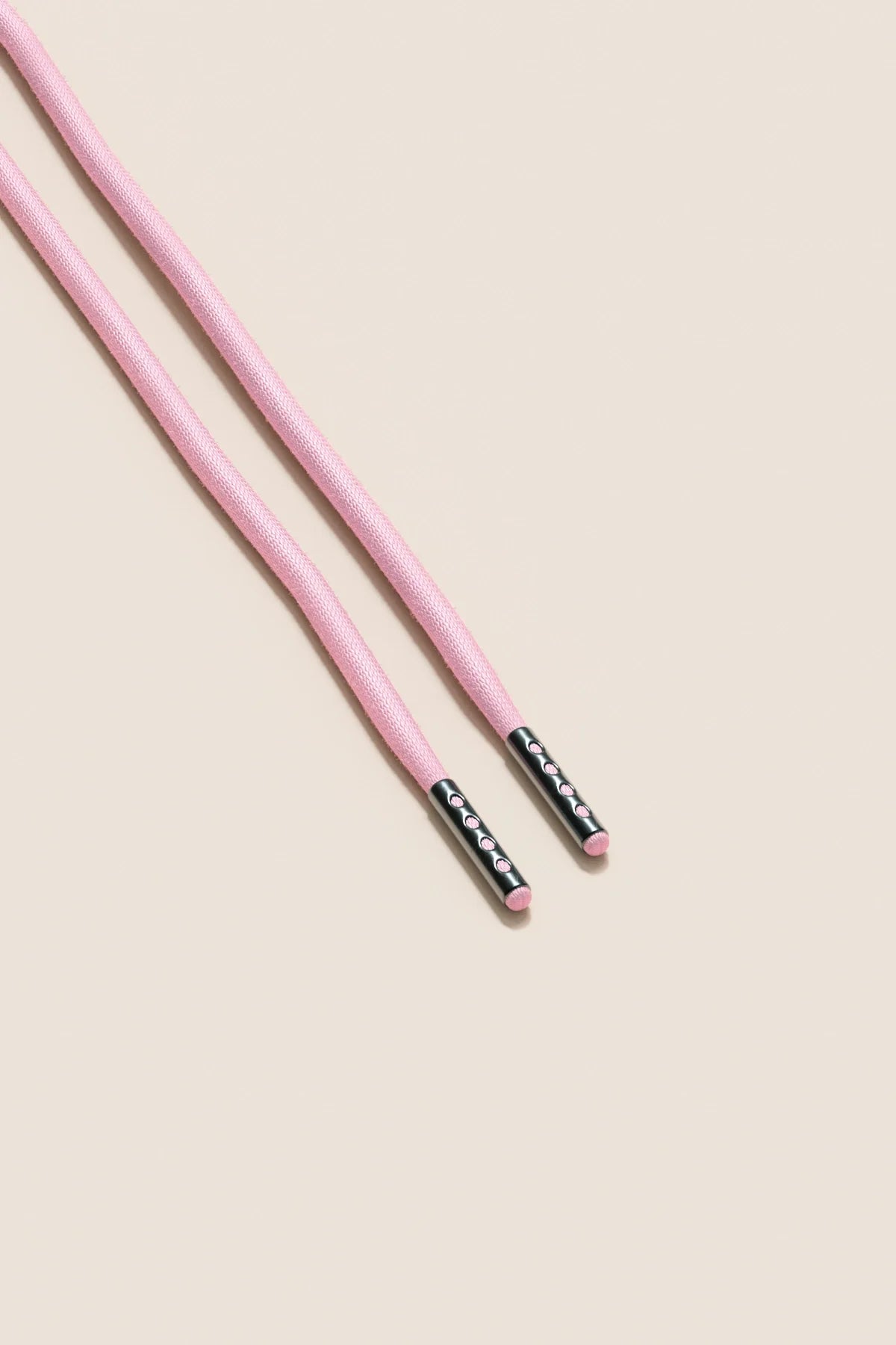 Pastel Pink | 4 mm Round Waxed Shoelaces