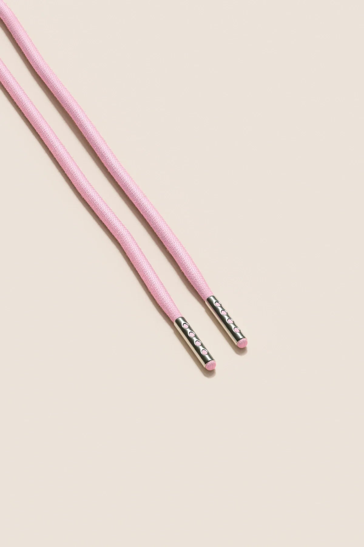 Pastel Pink | 4 mm Round Waxed Shoelaces