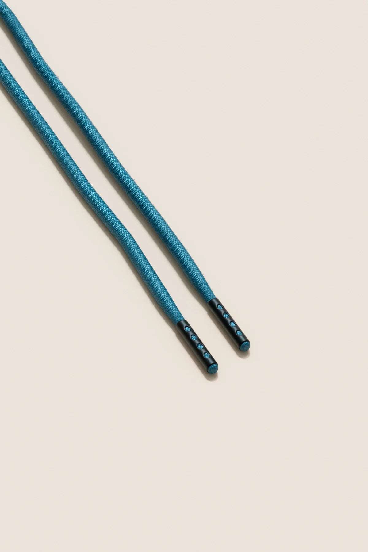 Petrol Blau | 4 mm Runde gewachste Schnürsenkel
