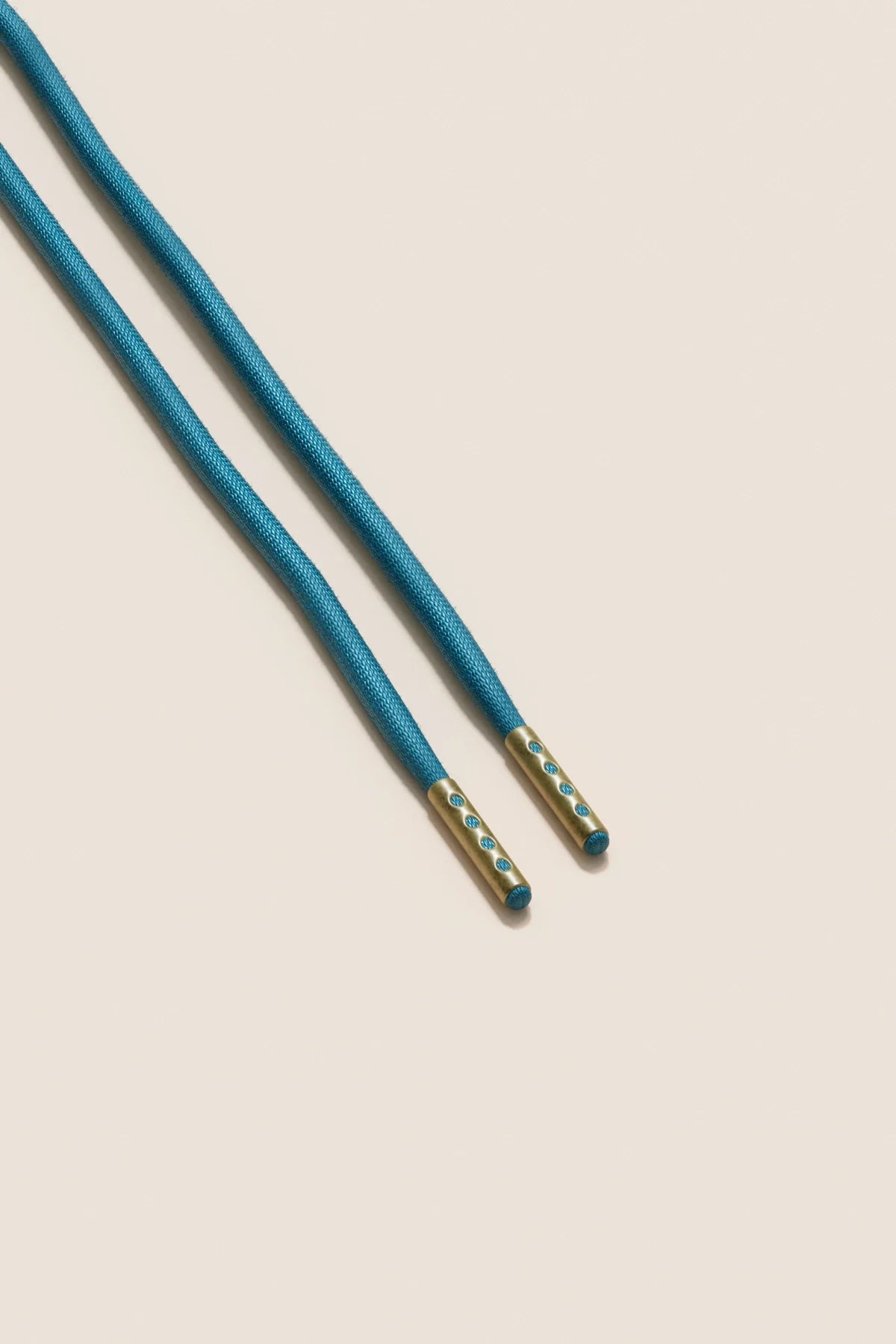 Petrol Blau | 4 mm Runde gewachste Schnürsenkel