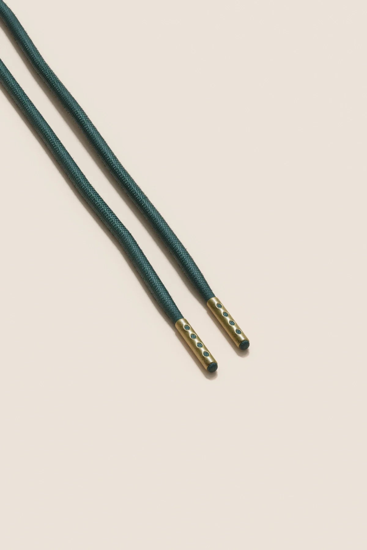 Kieferngrün | 4 mm Runde gewachste Schnürsenkel